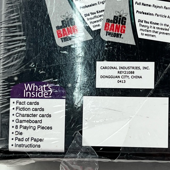 The Big Bang Theory Fact or Fiction Trivia Game Brand New Factory Sealed. - Picture 4 of 5